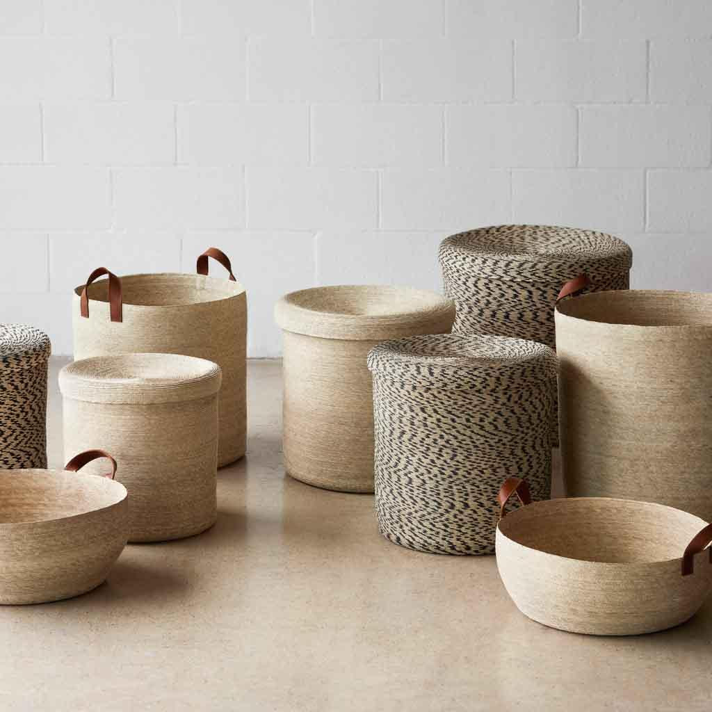 Round Mercado Storage Baskets