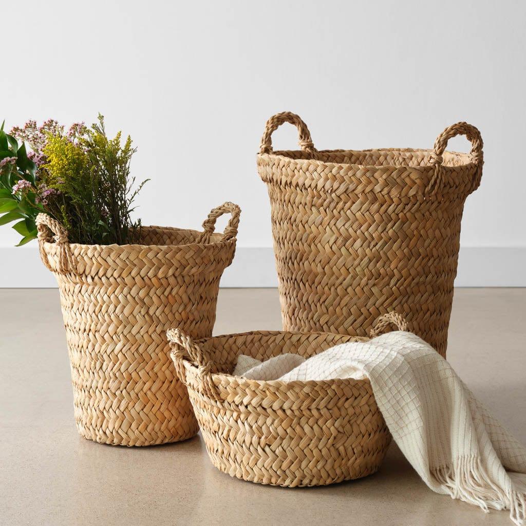 Totora Basket for Storage