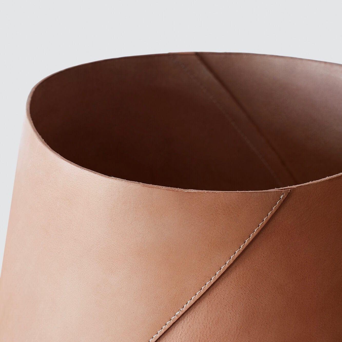 Azad Tall Leather Storage Containers