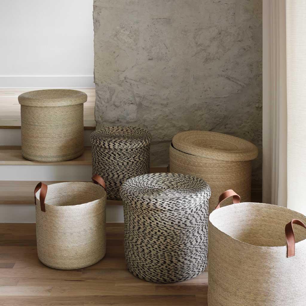 Round Mercado Storage Baskets
