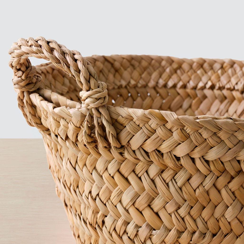 Totora Floor Storage Basket