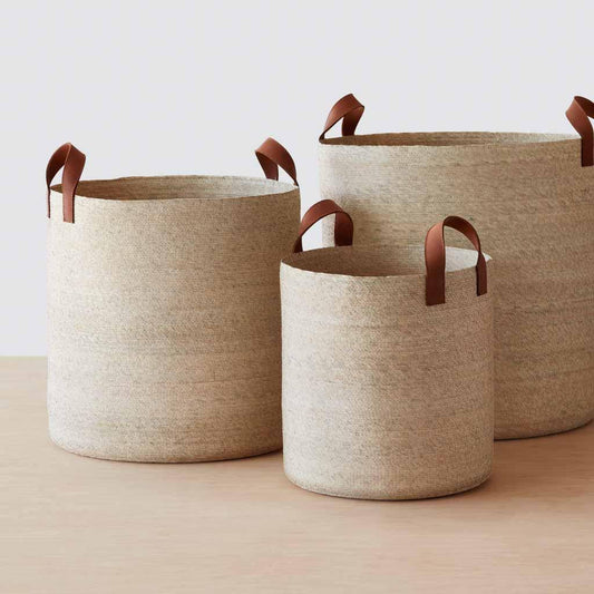 Round Mercado Storage Baskets