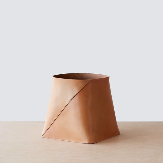 Azad Tall Leather Storage Containers