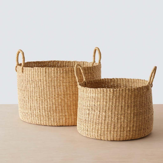 Floor-Standing Bolga Baskets