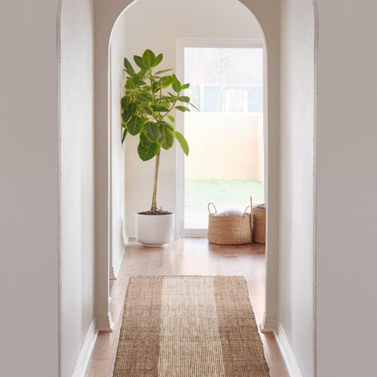 Aditha Hand-Loomed Jute Accent Rug