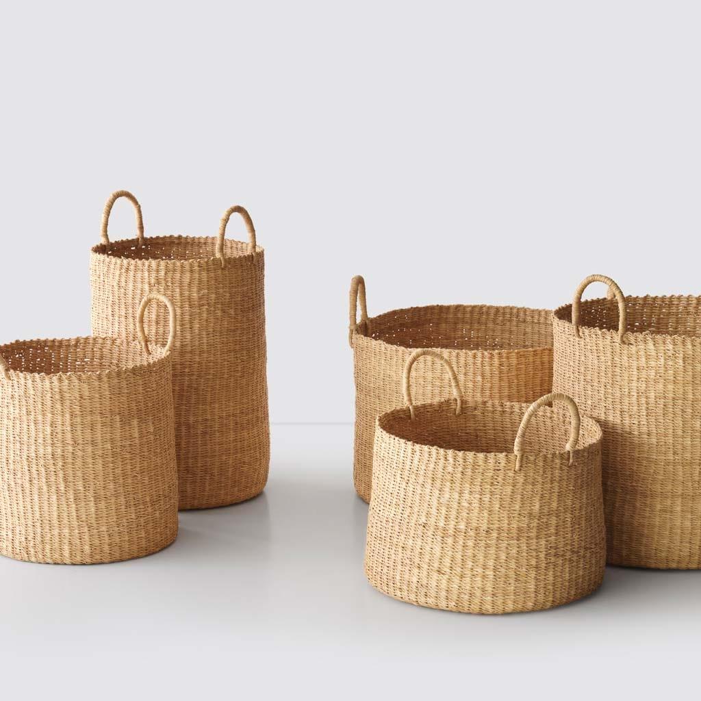 Floor-Standing Bolga Baskets